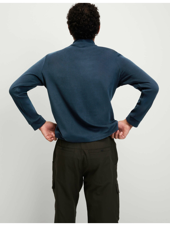 Marks & Spencer Flísový top se stojáčkem Marks & Spencer námořnická modrá