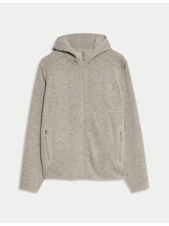 Marks & Spencer Lehká pletená kapuce Tech Marks & Spencer béžová