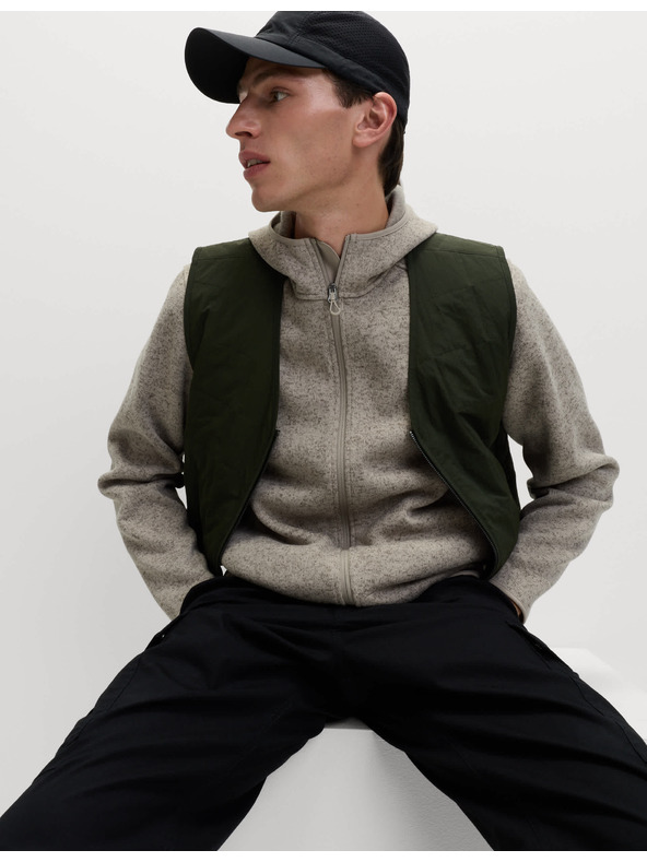 Marks & Spencer Lehká pletená kapuce Tech Marks & Spencer béžová