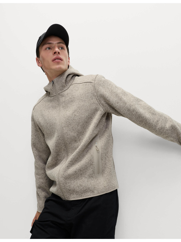 Marks & Spencer Lehká pletená kapuce Tech Marks & Spencer béžová