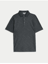 Marks & Spencer Polotriko s geometrickým potiskem, ze 100% bavlny Marks & Spencer šedá