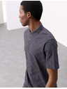 Marks & Spencer Polotriko s geometrickým potiskem, ze 100% bavlny Marks & Spencer šedá