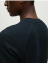 Marks & Spencer Svetr z čisté bavlny, s výstřihem ke krku Marks & Spencer námořnická modrá