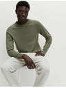 Marks & Spencer Svetr z čisté bavlny, s výstřihem ke krku Marks & Spencer zelená