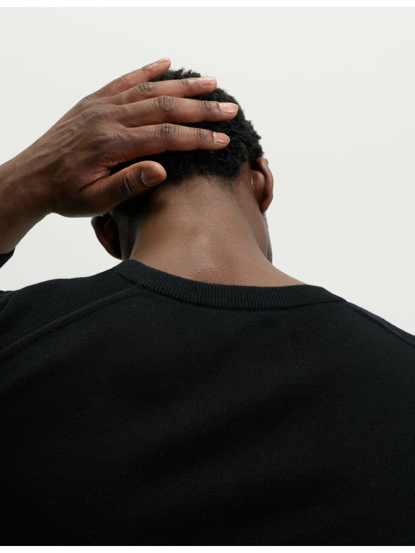 Marks & Spencer Čistě bavlněný svetr s výstřihem do V Marks & Spencer černá