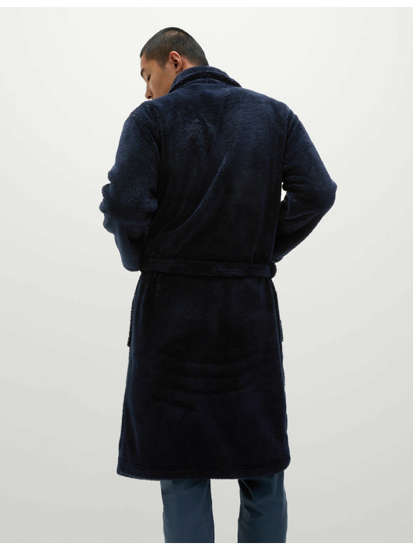 Marks & Spencer Flísový župan Supersoft Marks & Spencer námořnická modrá