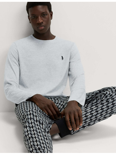 Marks & Spencer Pyžamová souprava z čisté bavlny s motivem tučňáků Marks & Spencer šedá