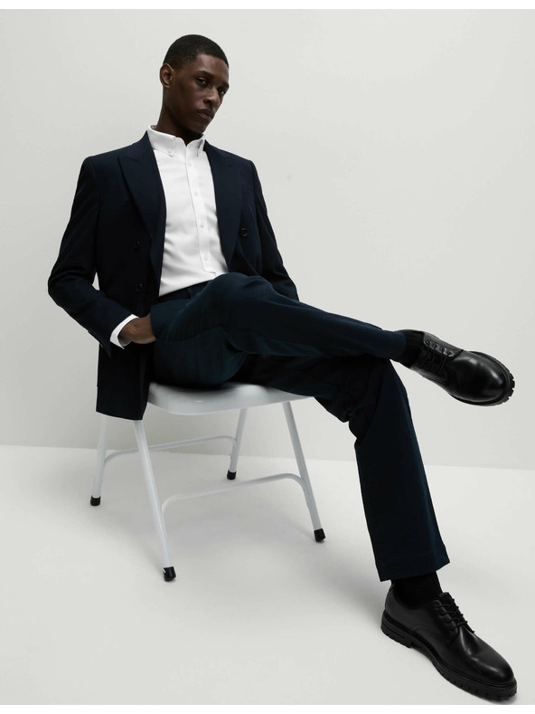 Marks & Spencer Košile z čisté bavlny klasického střihu s nežehlivou úpravou Marks & Spencer bílá