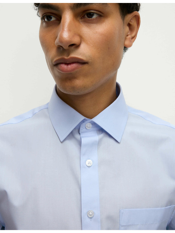 Marks & Spencer Košile normálního střihu s dlouhým rukávem, 3 ks Marks & Spencer modrá