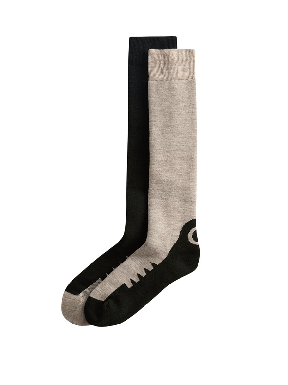 Marks & Spencer 2 ks lyžařských ponožek Marks & Spencer černá