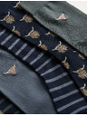 Marks & Spencer 5 ks ponožek Cool Fresh™ Highland Cow Rich Cow Marks & Spencer modrá