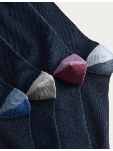 Marks & Spencer 7 párů ponožek Cool & Fresh™ s vysokým podílem bavlny Marks & Spencer námořnická modrá