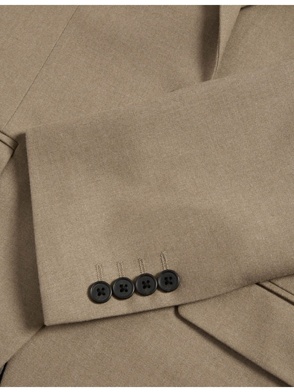 Marks & Spencer Kostýmové sako, přiléhavý střih Marks & Spencer smetanová