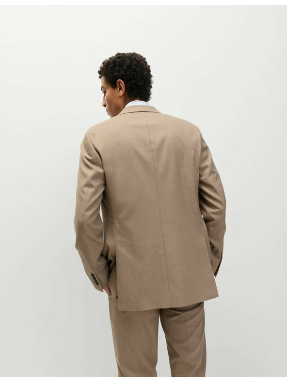 Marks & Spencer Kostýmové sako, přiléhavý střih Marks & Spencer smetanová