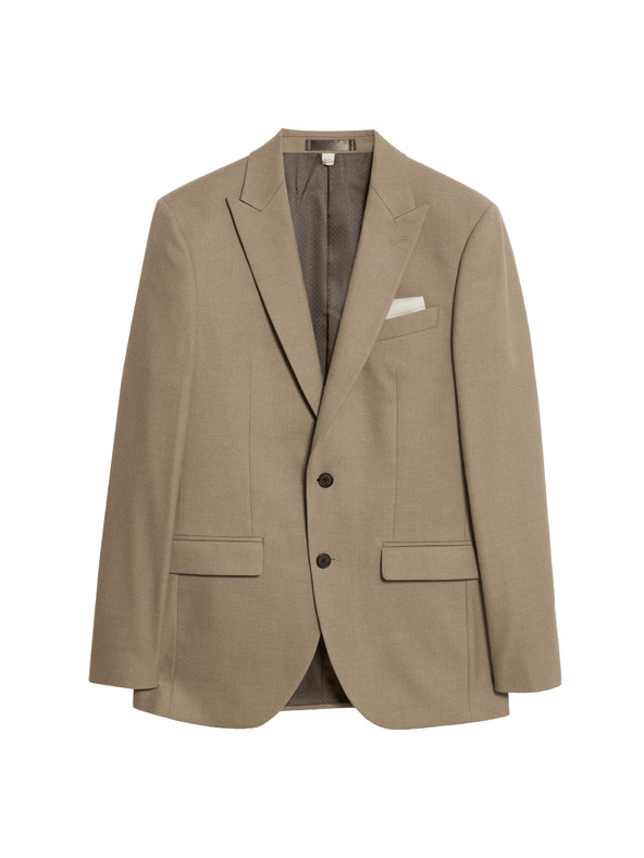 Marks & Spencer Kostýmové sako, přiléhavý střih Marks & Spencer smetanová