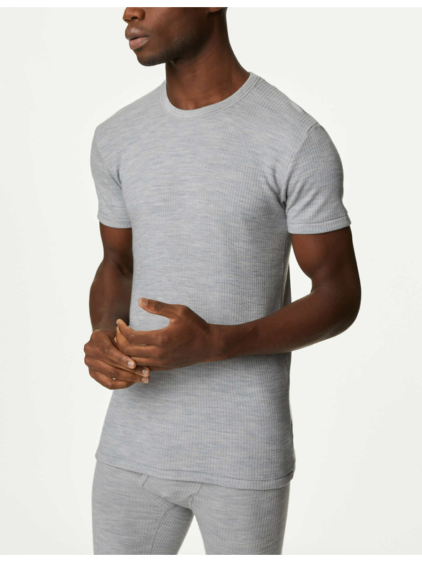 Marks & Spencer Termo top s dlouhým rukávem s technologií Heatgen™, maximální hřejivost Marks & Spencer šedá