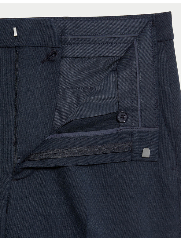 Marks & Spencer Kalhoty normálního střihu s úpravou Smart Stretch Marks & Spencer námořnická modrá