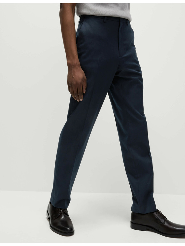 Marks & Spencer Kalhoty normálního střihu s úpravou Smart Stretch Marks & Spencer námořnická modrá