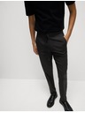 Marks & Spencer Elastické formální kalhoty klasického střihu Marks & Spencer černá