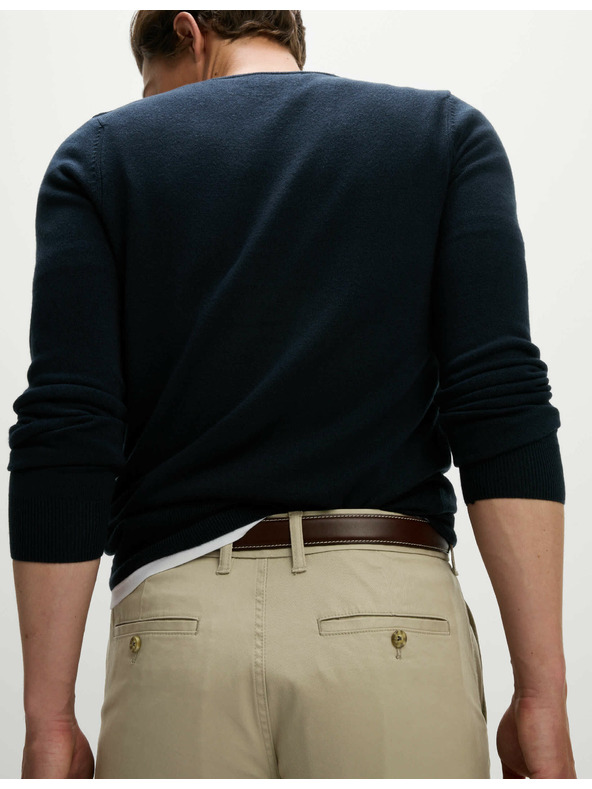 Marks & Spencer Keprové chino kalhoty Heritage normálního střihu Marks & Spencer béžová