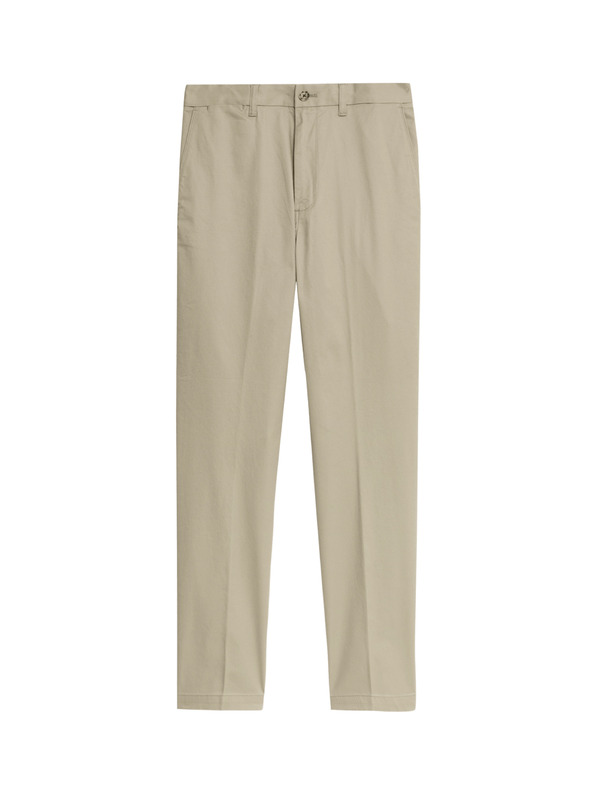 Marks & Spencer Keprové chino kalhoty Heritage normálního střihu Marks & Spencer béžová