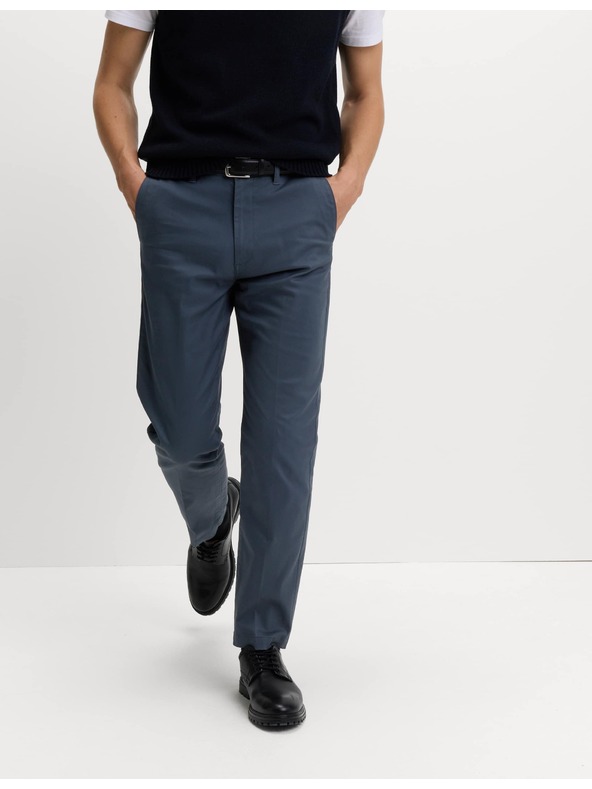 Marks & Spencer Keprové chino kalhoty Heritage normálního střihu Marks & Spencer šedá