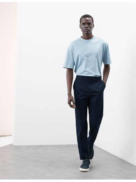 Marks & Spencer Super lehké chino kalhoty, normální střih Marks & Spencer námořnická modrá