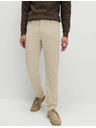 Marks & Spencer Italské moleskinové kalhoty rovného střihu, 5 kapes Marks & Spencer béžová