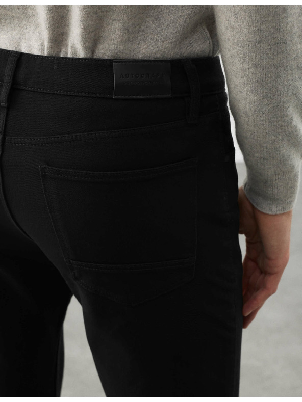 Marks & Spencer Strečové džíny úzkého střihu s 360 pružností Marks & Spencer černá