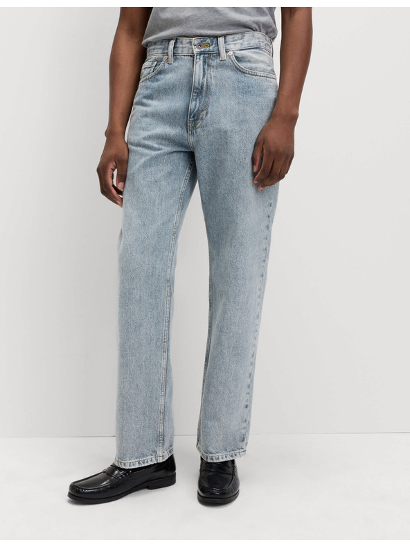 Marks & Spencer Volné džíny rovného střihu Authentic Marks & Spencer modrá