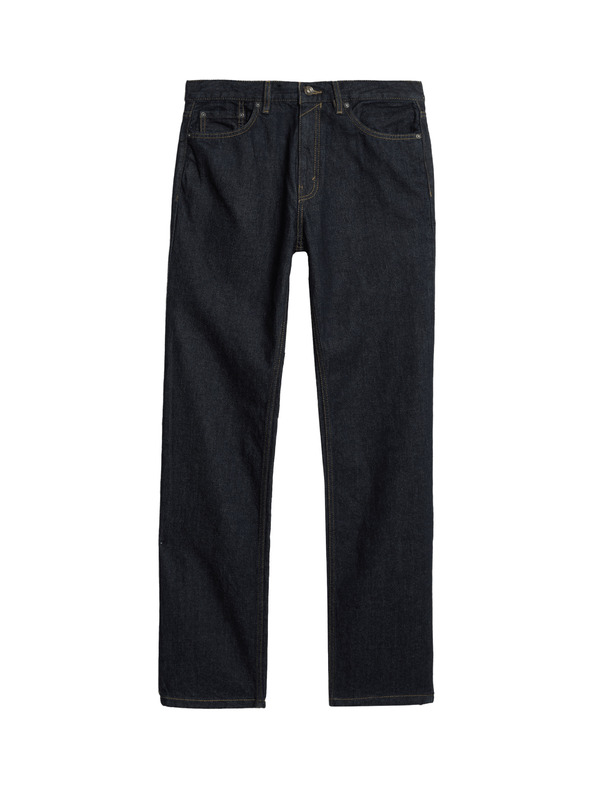 Marks & Spencer Volné džíny rovného střihu Authentic Marks & Spencer námořnická modrá