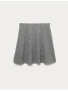 Marks & Spencer Minisukně s detaily žerzejových švů Marks & Spencer šedá