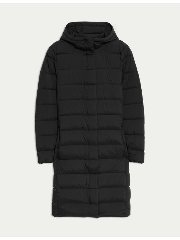 Marks & Spencer Povlak na přikrývku z peří a prachového peří s kapucí Marks & Spencer černá