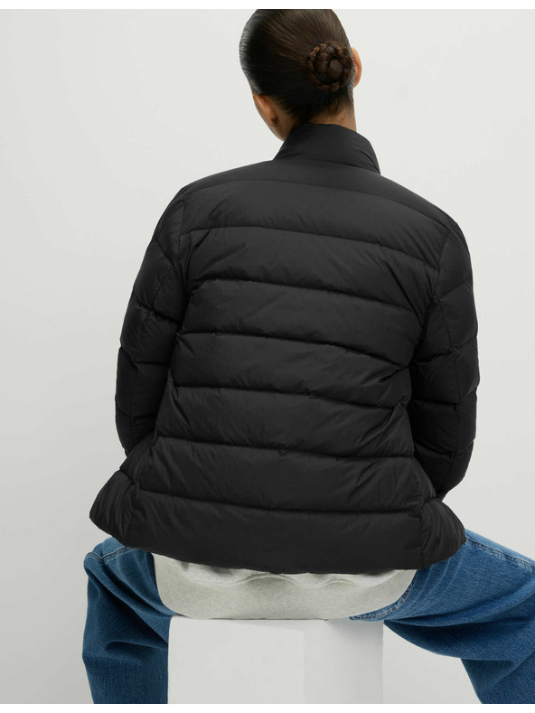 Marks & Spencer Prošívaná sbalitelná bunda s peřím a prachovým peřím Marks & Spencer černá