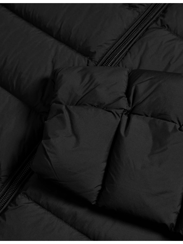 Marks & Spencer Prošívaná sbalitelná bunda s peřím a prachovým peřím Marks & Spencer černá