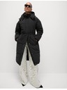 Marks & Spencer Dlouhý prošívaný kabát s kapucí s technologií Thermowarmth™ Marks & Spencer černá