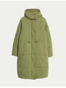 Marks & Spencer Dlouhý prošívaný kabát s kapucí s technologií Thermowarmth™ Marks & Spencer zelená