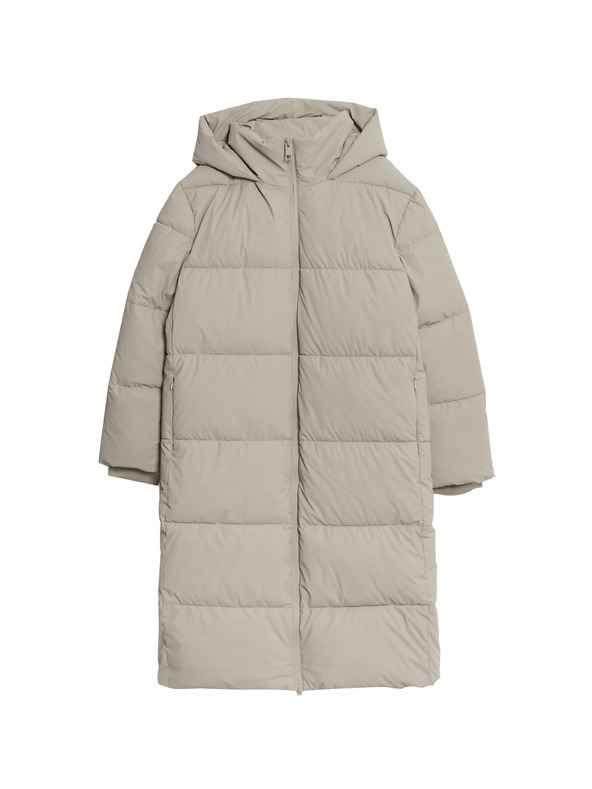 Marks & Spencer Pogumovaný prošívaný kabát s technologií Thermowarmth™ a vycpávkou Marks & Spencer béžová
