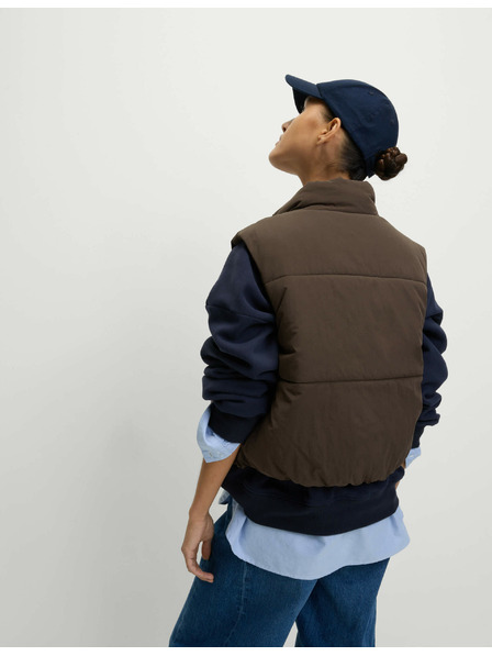 Marks & Spencer Krátká prošívaná vesta s technologií Thermowarmth™ Marks & Spencer hnědá