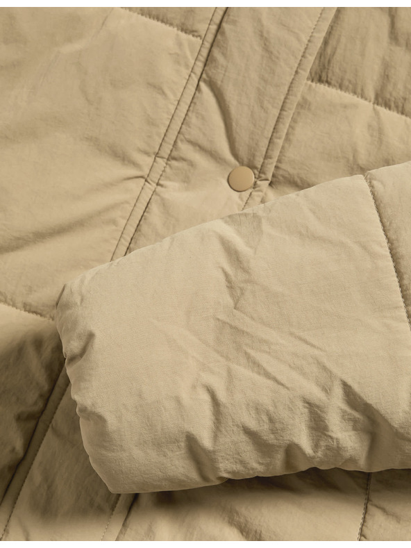 Marks & Spencer Prošívaná bunda s kapucí s technologií Thermowarmth™ Marks & Spencer hnědá