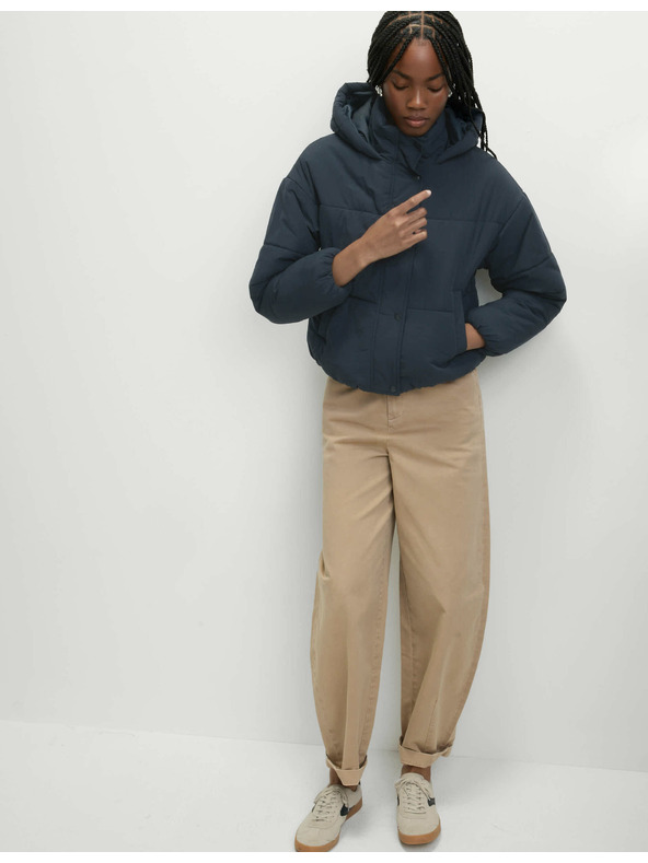 Marks & Spencer Prošívaná bunda s kapucí s technologií Thermowarmth™ Marks & Spencer námořnická modrá