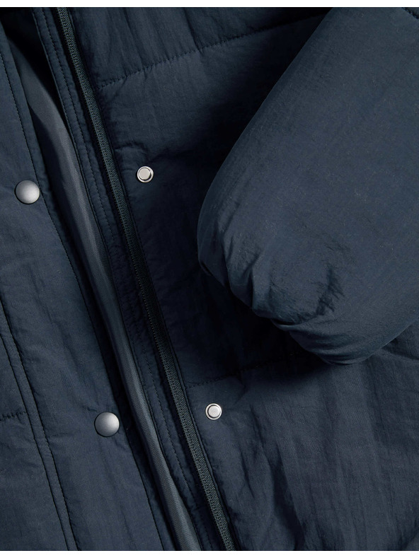 Marks & Spencer Prošívaná bunda s kapucí s technologií Thermowarmth™ Marks & Spencer námořnická modrá