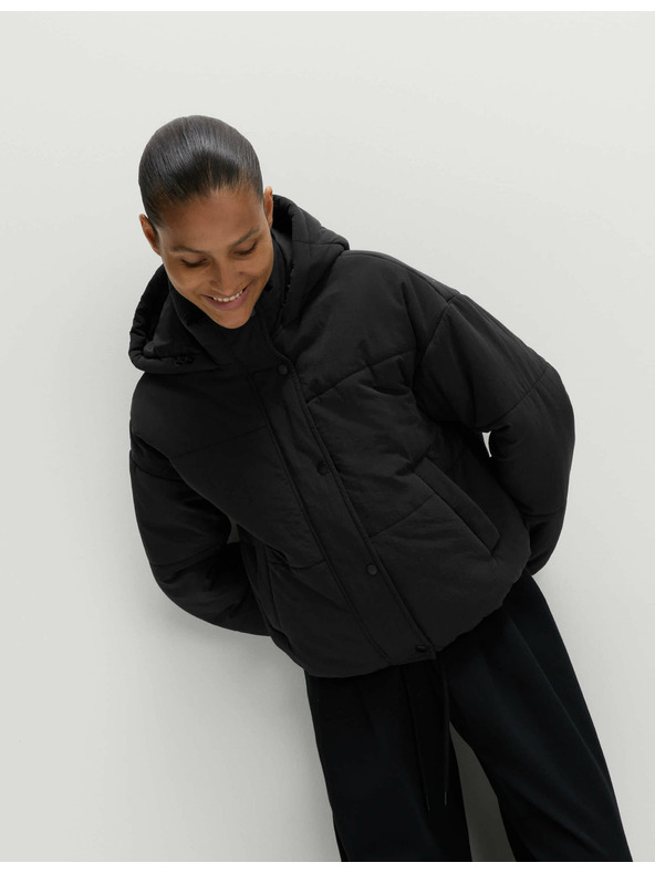 Marks & Spencer Prošívaná bunda s kapucí s technologií Thermowarmth™ Marks & Spencer černá