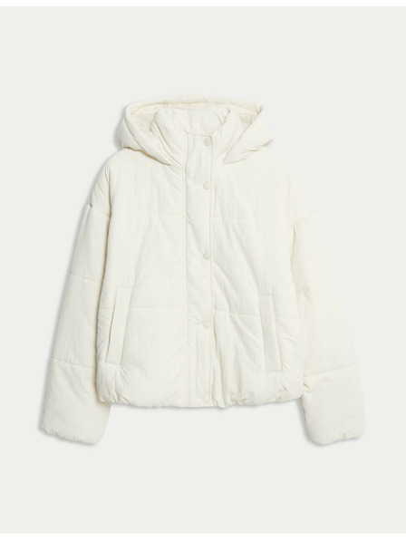 Marks & Spencer Prošívaná bunda s kapucí s technologií Thermowarmth™ Marks & Spencer béžová