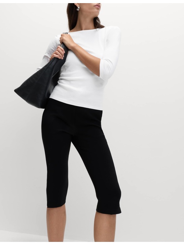 Marks & Spencer Top úzkého střihu, z čisté bavlny Marks & Spencer bílá