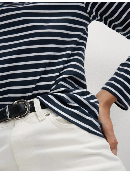 Marks & Spencer Top z čisté bavlny pro každodenní nošení Marks & Spencer námořnická modrá
