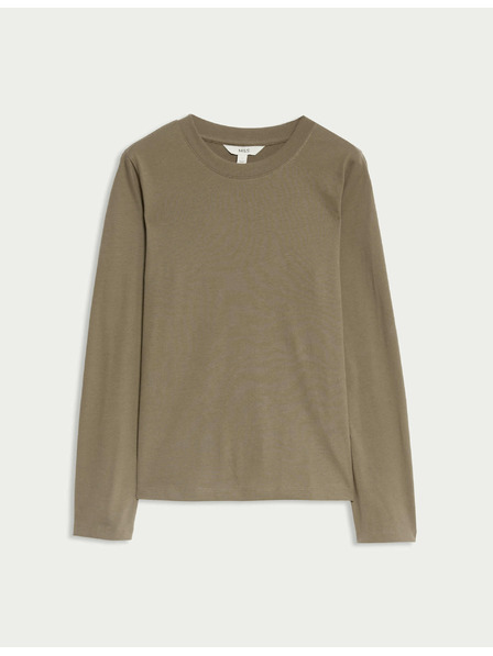 Marks & Spencer Top z čisté bavlny pro každodenní nošení Marks & Spencer zelená