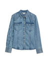 Marks & Spencer Kovbojská džínová košile Marks & Spencer námořnická modrá