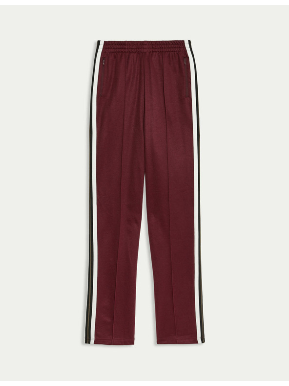 Marks & Spencer Tepláky Retro s proužky na stranách a s vysokým podílem bavlny Marks & Spencer červená