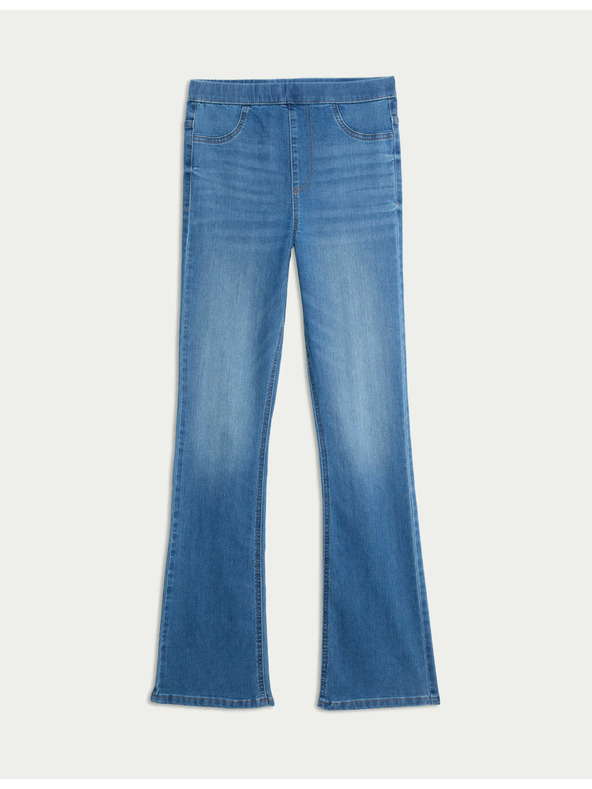 Marks & Spencer Džegíny s rozšířenými nohavicemi Marks & Spencer námořnická modrá